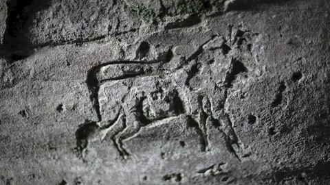 The ancient symbols hidden in a cave
