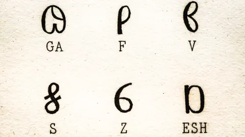 The strange Mormon alphabet time forgot